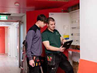 Nieuwe voedingspunten voor wifi-installatie bij De Zorgcirkel in Egmond aan Zee